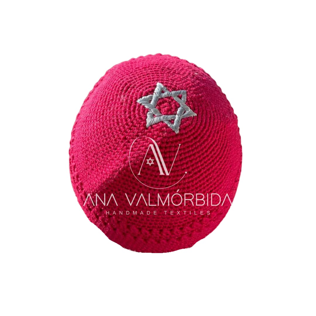 Kipá Simples Estrela Judaica